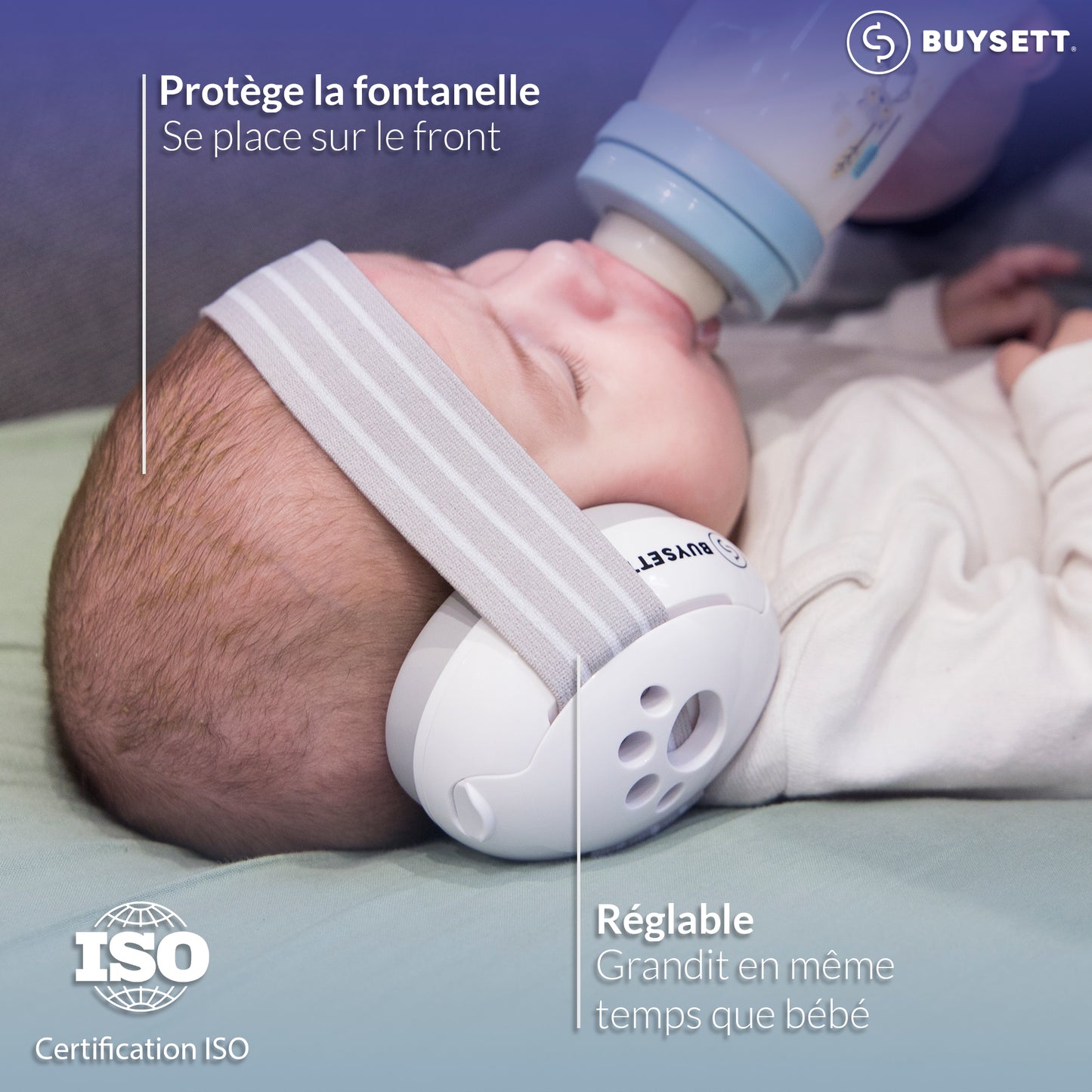 Casque Anti Bruit pour Bébé ultra confortable