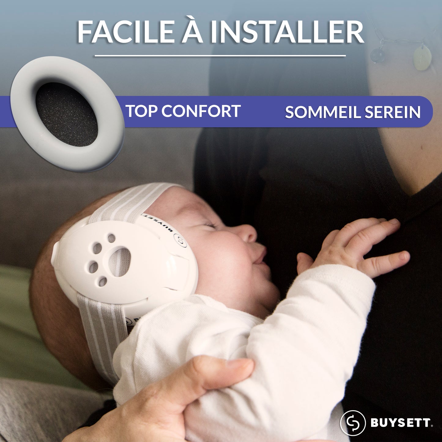 Casque Anti Bruit pour Bébé ultra confortable